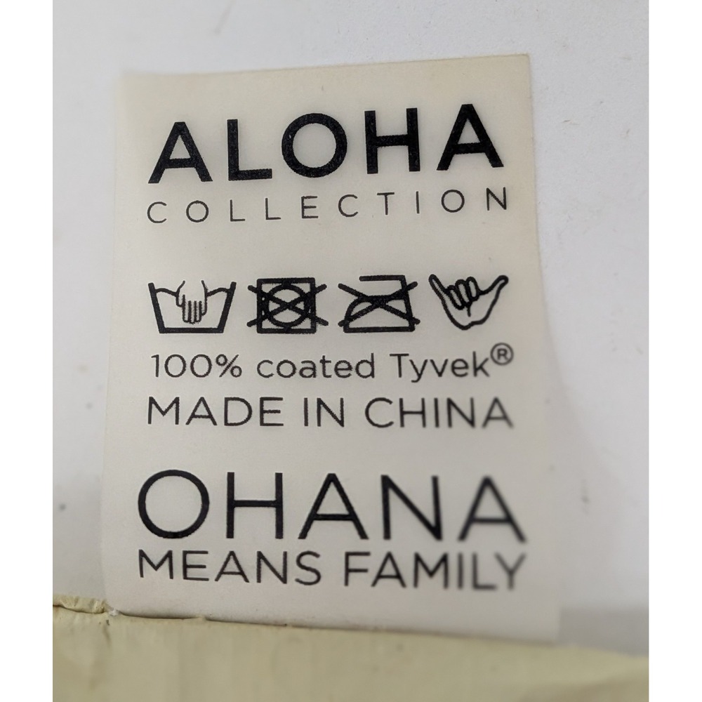 Aloha Collection Holo Holo Monstera Seaweed Rivera Sand Reversible Tote Bag READ - Picture 5 of 16